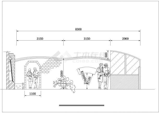 某佳華屋頂花園綠化景觀規(guī)劃方案設(shè)計施工cad圖紙_園林建筑_土木在線
