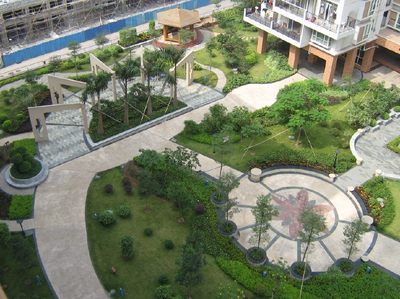 園林綠化工程案例-深圳龍崗歐景城綠化工程
