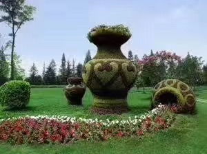 仿真植物綠雕城市景觀綠色雕塑動物造型植物雕塑