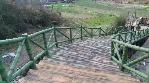 淄博制作景區(qū)仿木護欄施工