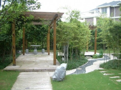 紹興潤(rùn)和莊園某別墅花園