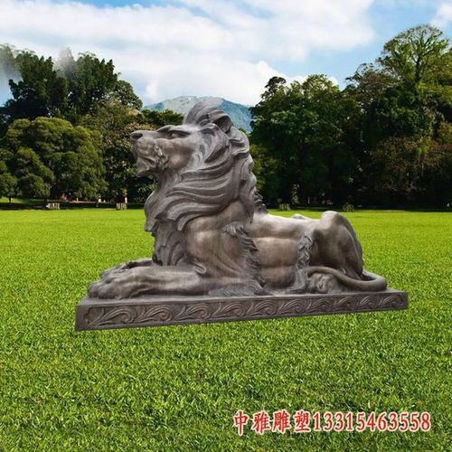 玻璃鋼仿銅獅子雕塑 成都仿銅獅子樹脂雕塑訂制